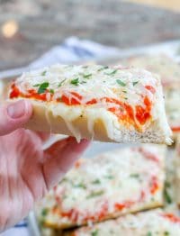 Crisp, chewy, cheesy French Bread Pizza
