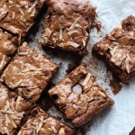 Chewy Coconut Brownies
