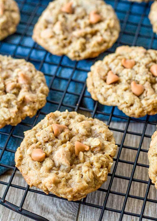 Oatmeal Butterscotch Cookies