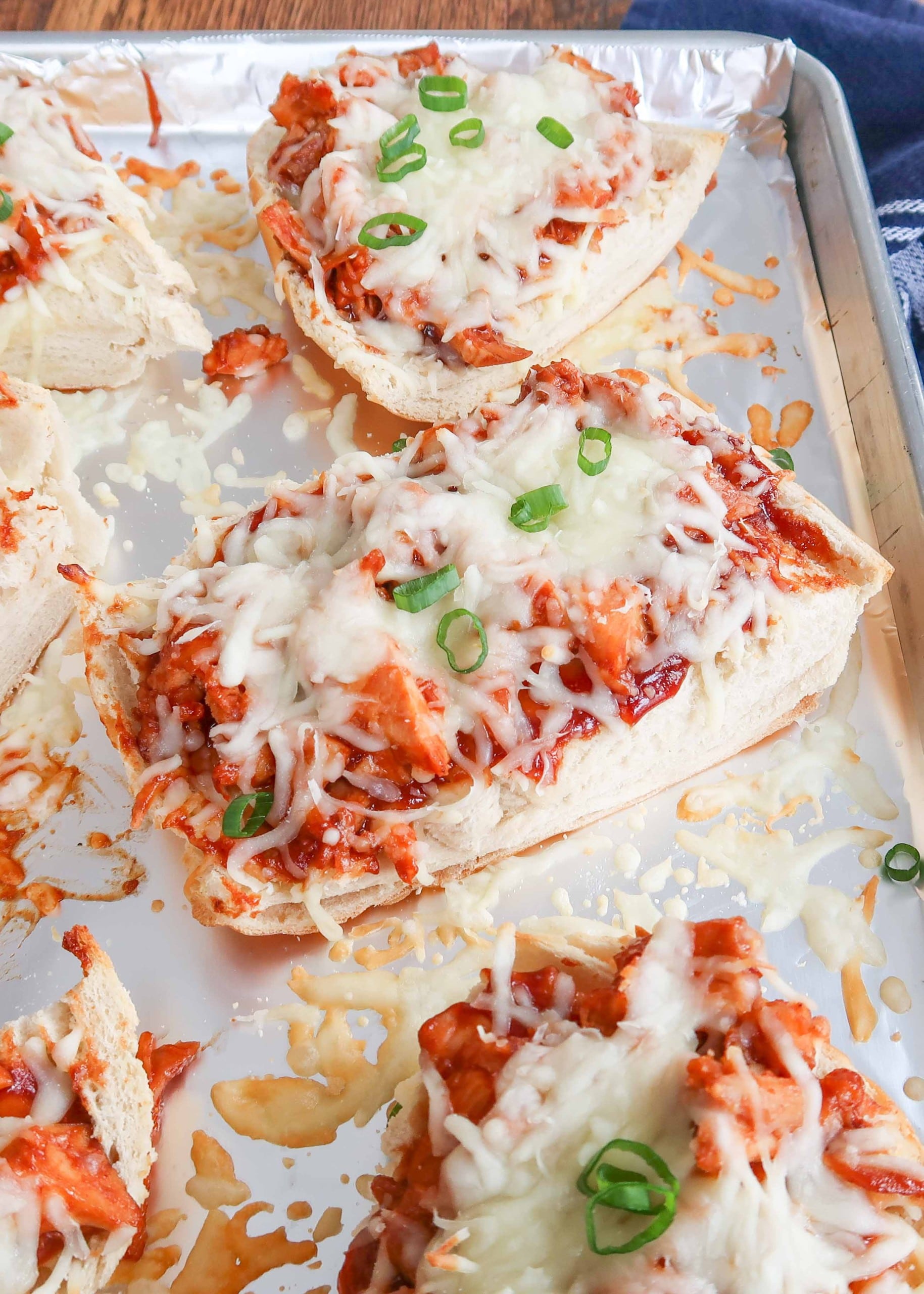 BBQ Chicken French Bread Pizza