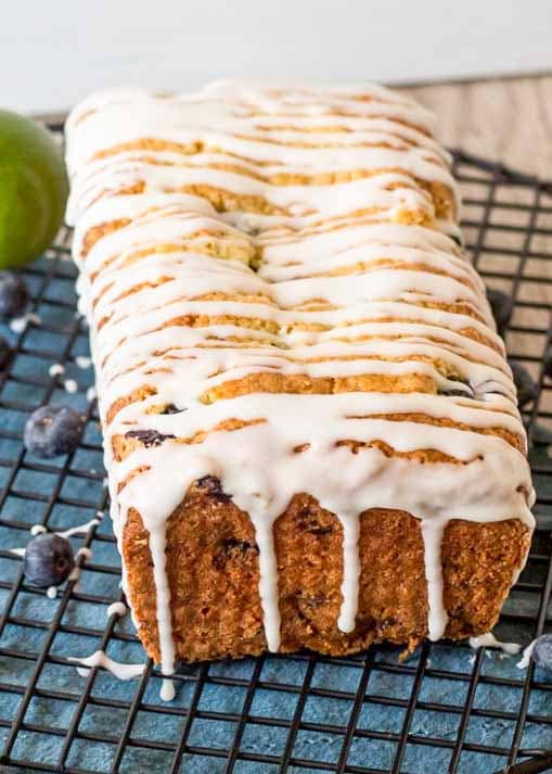 Blueberry Lime Bread is a baking day favorite.