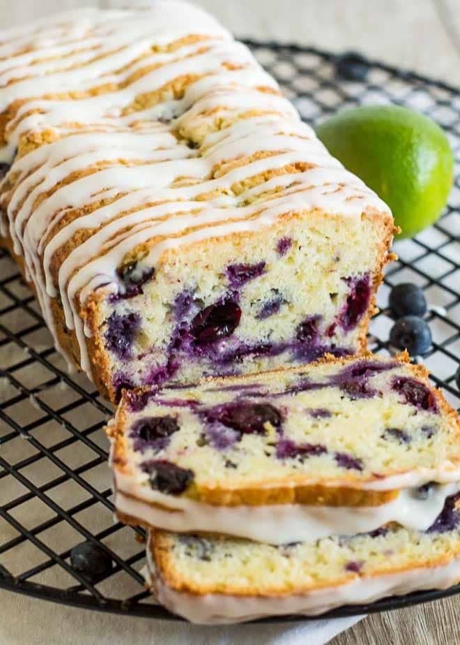 Blueberry Lime Bread Recipe