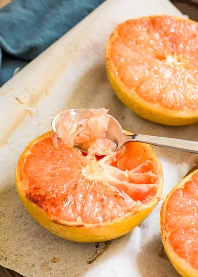 Broil Grapefruit for breakfast or a light dessert