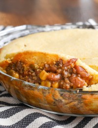 Cornbread Taco Bake is a hearty dinner you can make on the busiest weeknights.