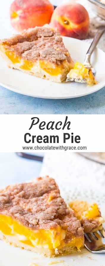 Peach Cream Pie
