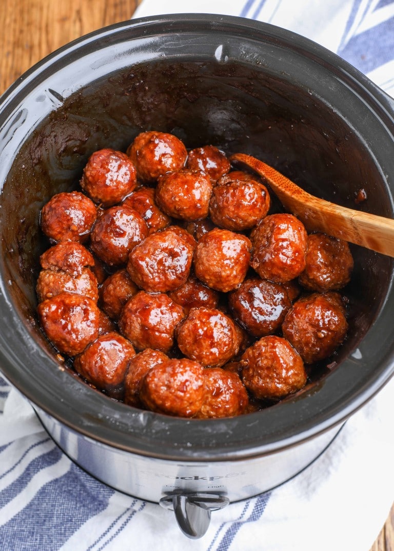 Sticky Asian Meatballs - Chocolate with Grace