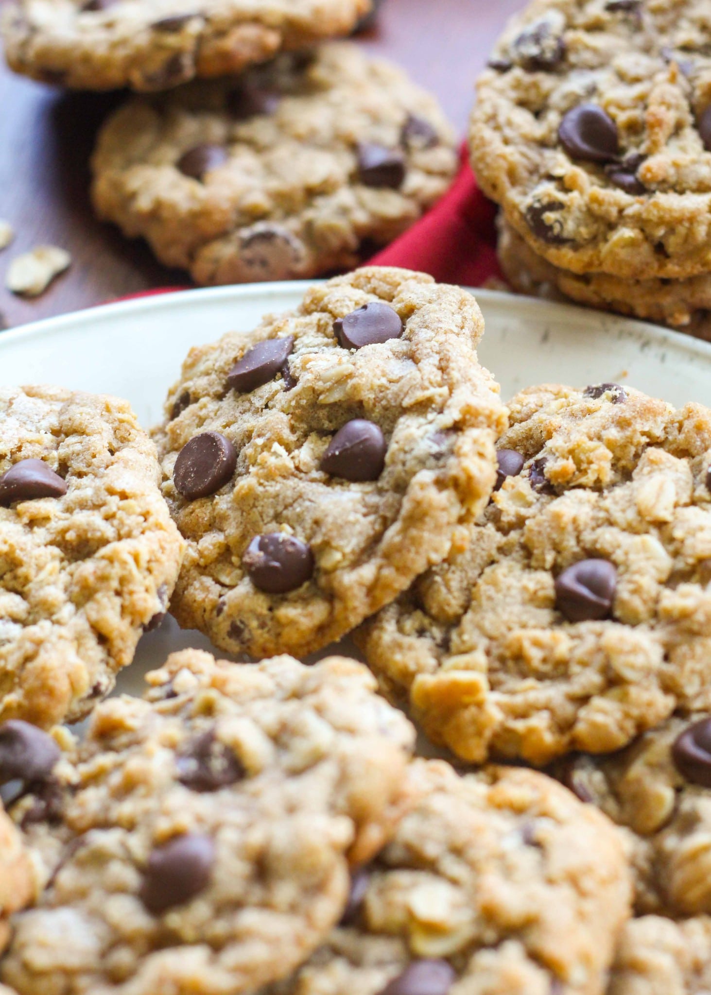 The Best Brown Butter Oatmeal Cookies - Chocolate With Grace