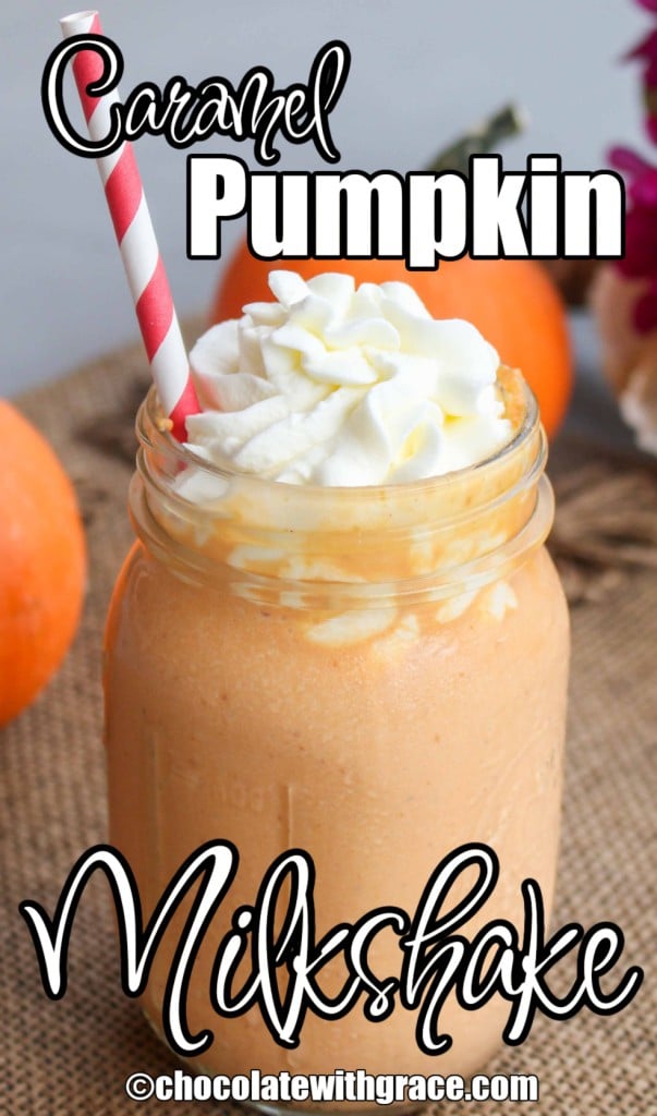 Caramel Pumpkin Milkshake