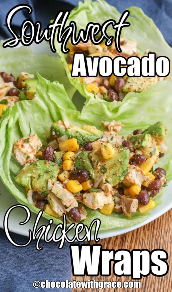 Avocado Chicken Wraps