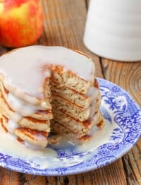 pancakes made with applesauce