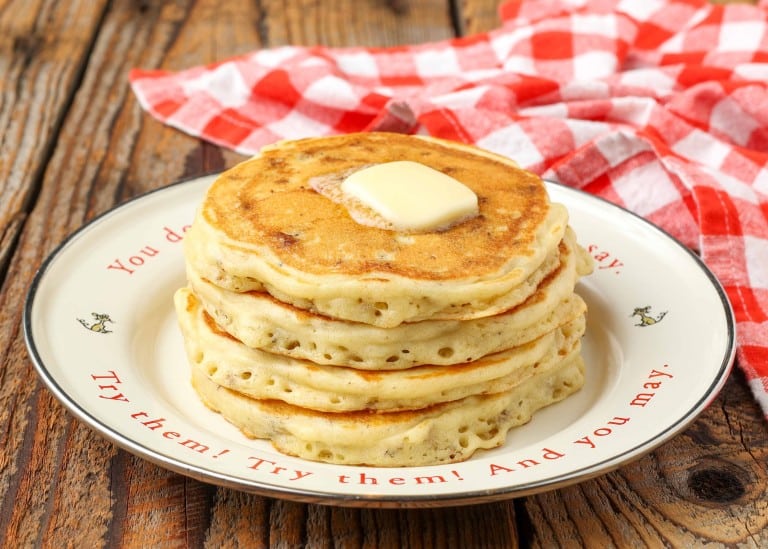 Sausage Pancakes Chocolate with Grace