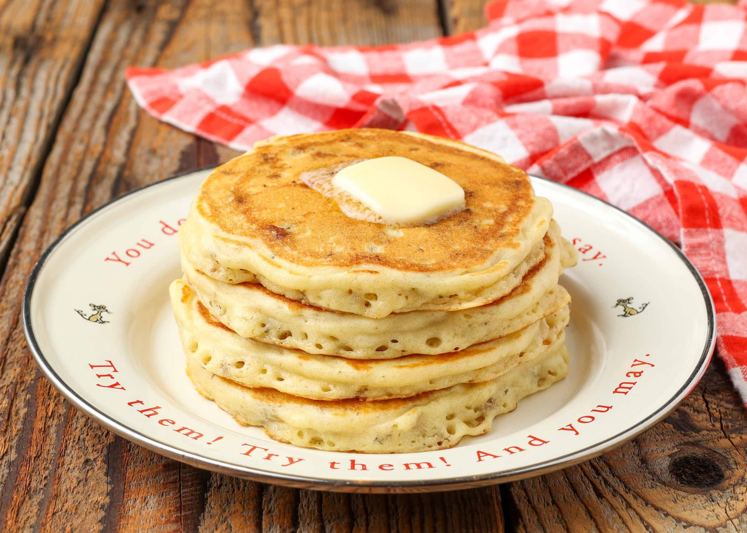Maple Breakfast Sausage Pancake Recipe - Fit Foodie Finds