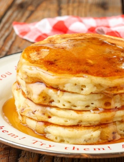 M&amp;M Pancakes - Chocolate with Grace