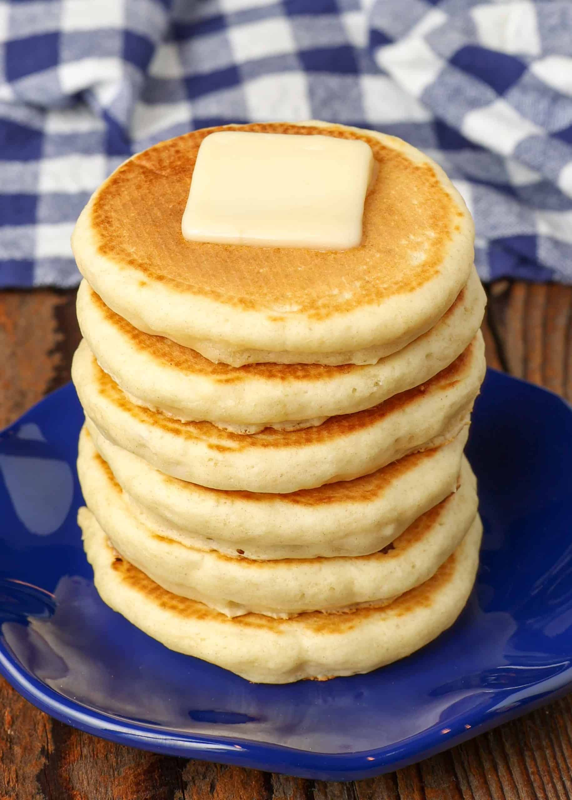 Mini Pancakes (Silver Dollar) - Supergolden Bakes