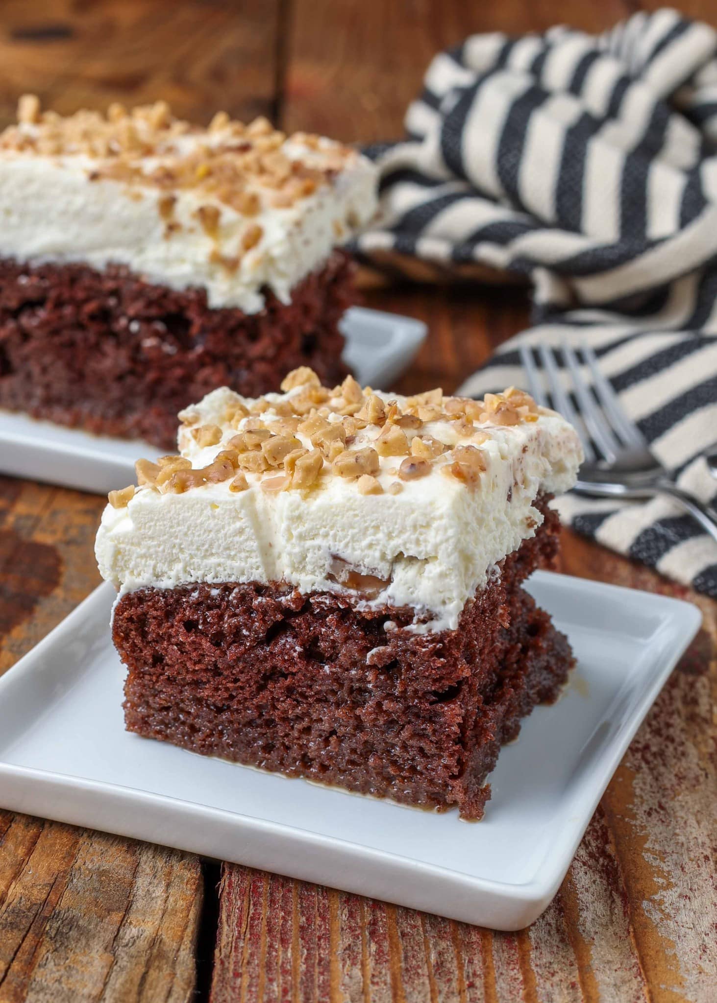 Heath Bar Cake Chocolate With Grace 