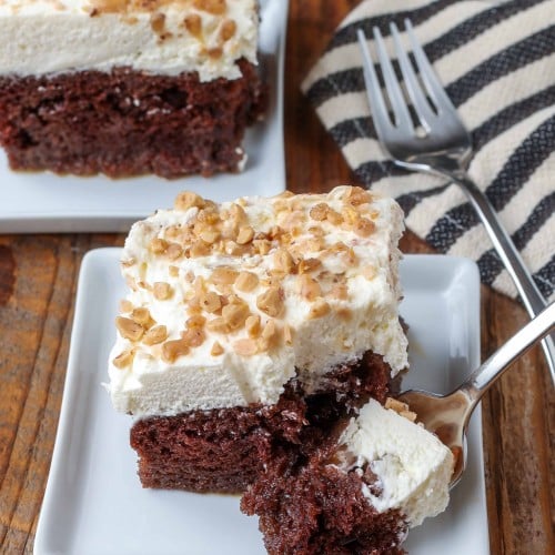 Hershey Bar Chocolate Cake Recipe | The TipToe Fairy