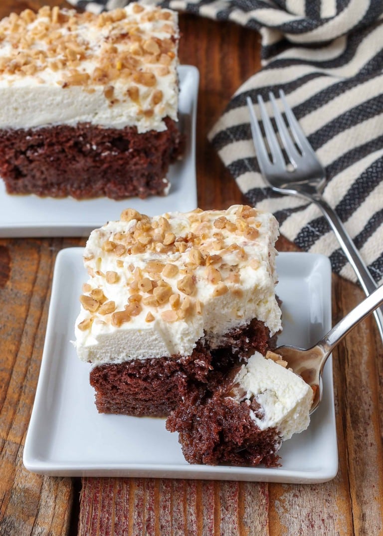 Heath Bar Cake Chocolate With Grace 