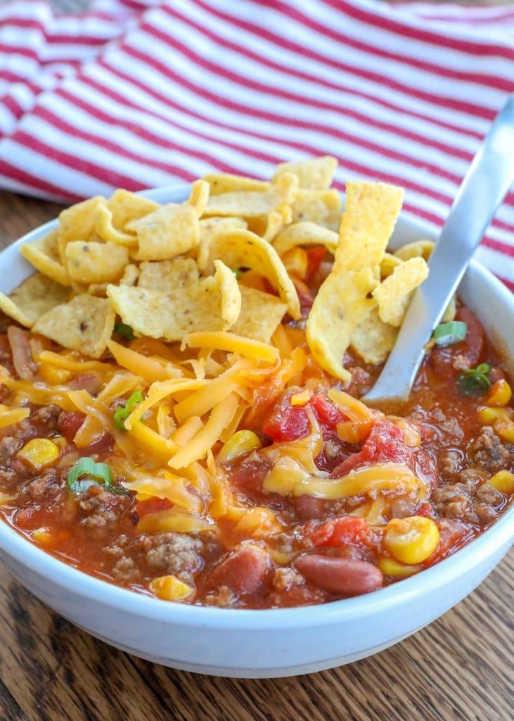 Classic Taco Soup is an easy dinner favorite