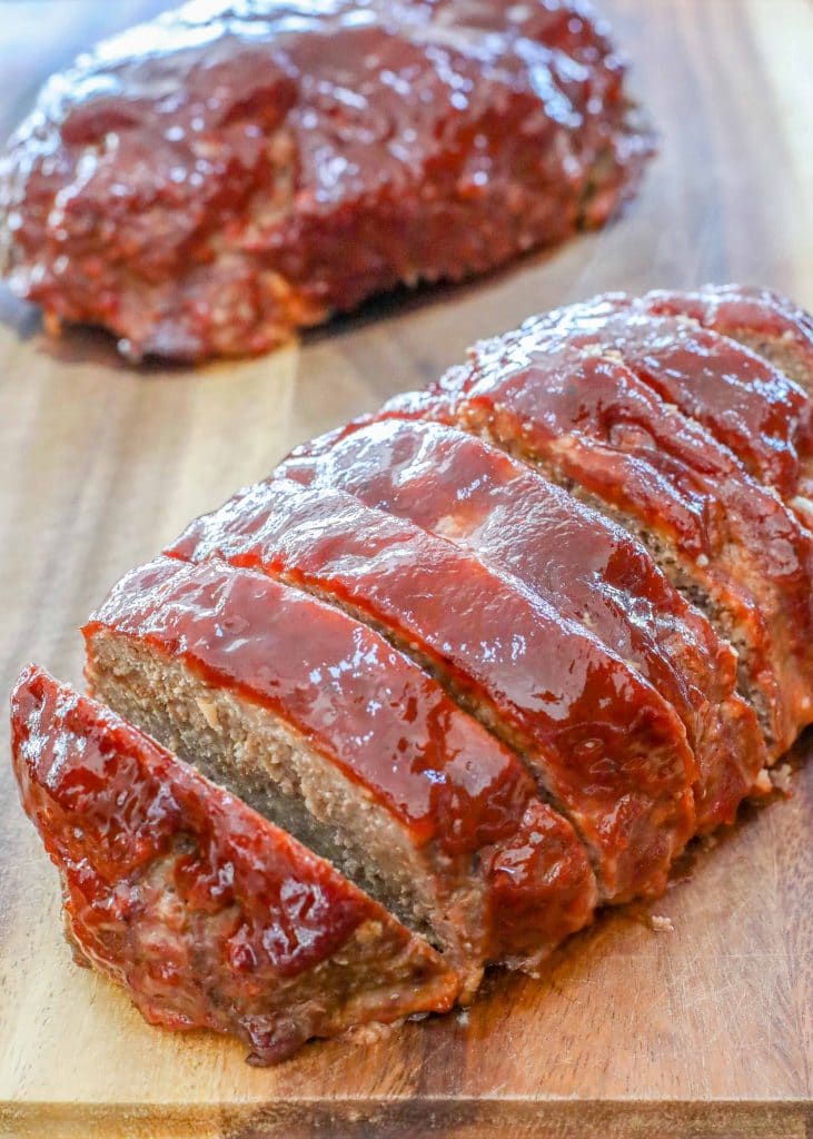 Easy BBQ Meatloaf with just six ingredients