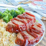 BBQ Meatloaf is an EASY dinner favorite