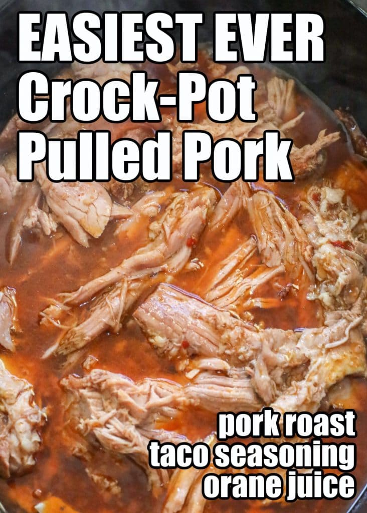 Mexican Pulled Pork in the crock-pot