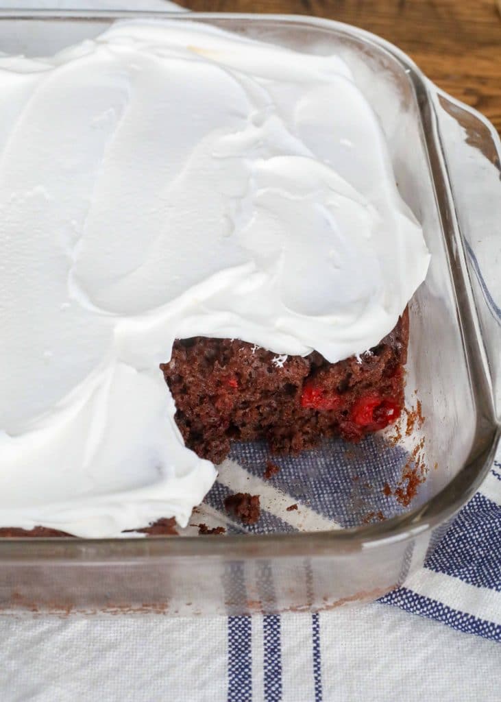 EASY Black Forest Cake is a family fave!