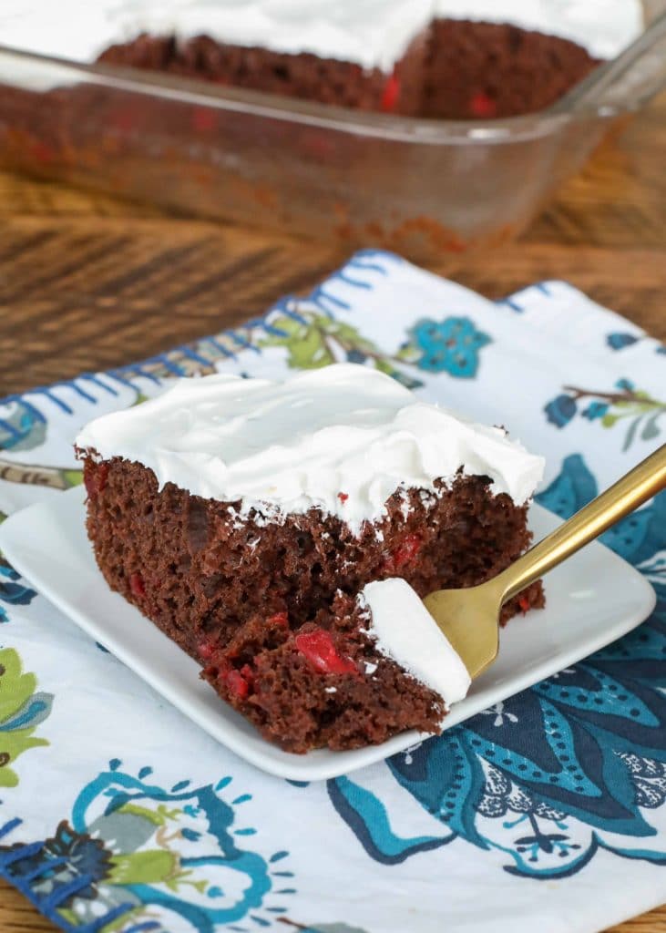 Black Forest Cake - made with a cake mix!