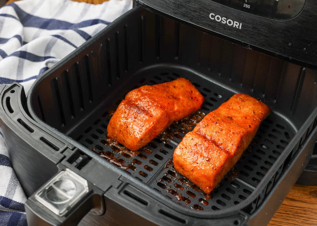 brown sugar salmon in the air fryer