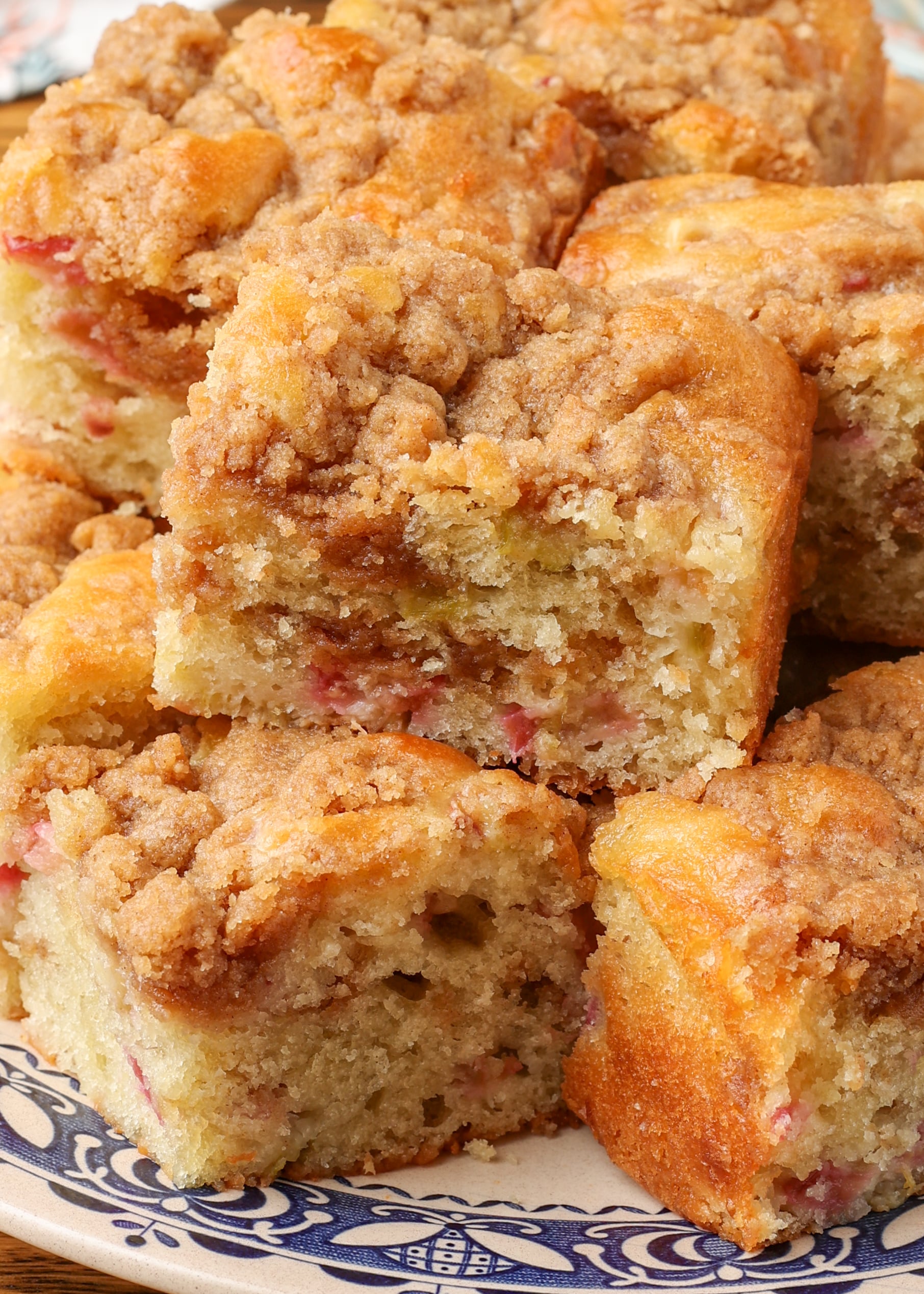 Rhubarb Coffee Cake